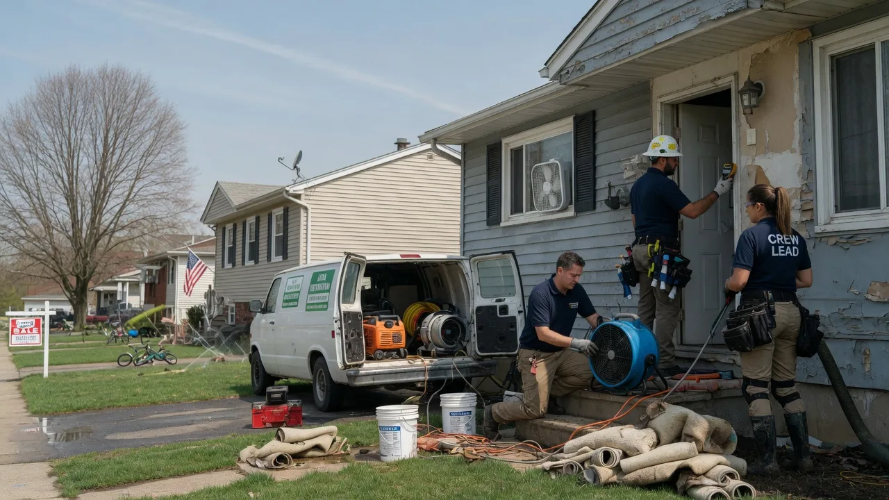 Flood Cleanup in Kingsford Heights, IN near me